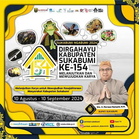 Dirgahayu Kabupaten Sukabumi ke-154