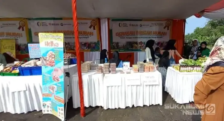 Bapanas Bekerja Sama dengan Pertani HKTI Jabar Menyelenggarakan Gerakan Pangan Murah