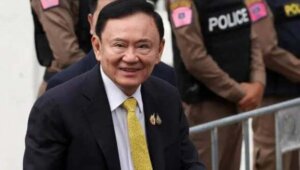 mantan Perdana Menteri Thaksin Shinawatra