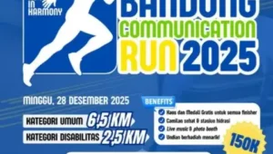 Fikom Unpad dan IKA Fikom Unpad Menggelar ‘Bandung Communication Run 2025’