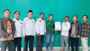 KPU Kabupaten Sukabumi Lakukan Kunjunga ke PAC Partai Bulan Bintang Warungkiara