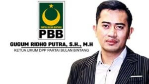 Ketum Partai Bulan Bintang Gugum Ridho Putra