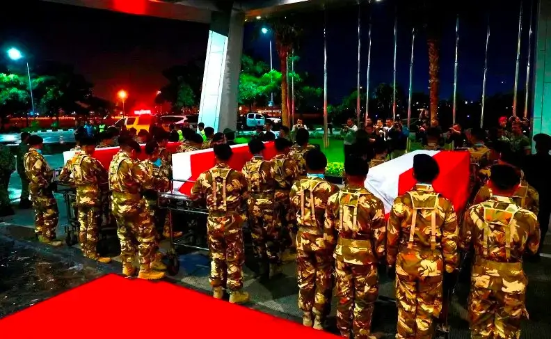 Tiga Jenazah Prajurit TNI Gugur di Lebanon Tiba di Tanah Air