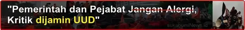 Jangan Alergi Kritik